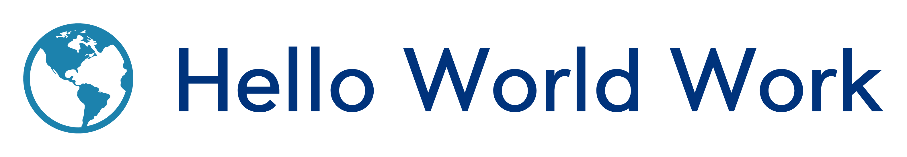 Hello World Work Logo